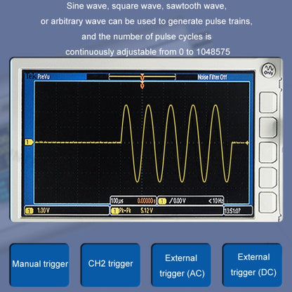 JUNTEK Programmable Dual-Channel DDS Function Arbitrary Waveform Signal Generator, Frequency: 40MHz(AU Plug) - Other Tester Tool by buy2fix | Online Shopping UK | buy2fix