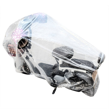 200x120cm Disposable Transparent PE Film Rainproof Dustproof Motorcycle Scooter Cover - Raincoat by buy2fix | Online Shopping UK | buy2fix