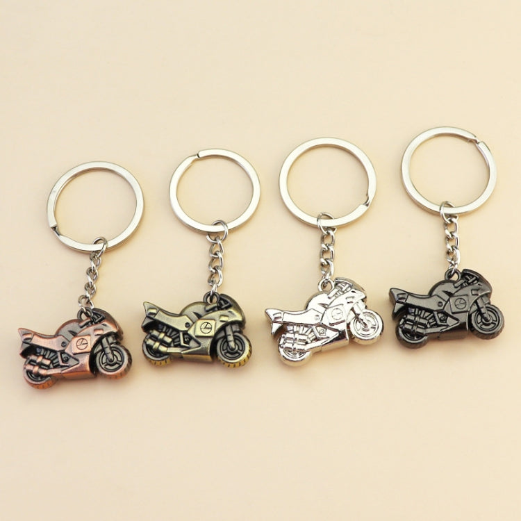 Simulation Cool Motorcycle Keychain Metal Decoration Pendant, Style: X-231 Green Antique - Key Rings by buy2fix | Online Shopping UK | buy2fix