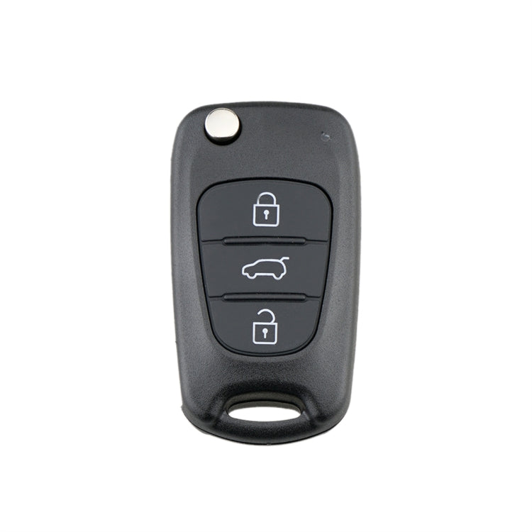 For Hyundai / Kia 3-Button Folding Car Key Shell(SUV Key) - Car Key Cases by buy2fix | Online Shopping UK | buy2fix