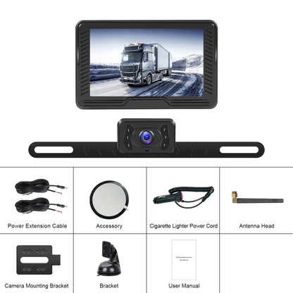 4.3-inch Car Reversing Camera & Monitor Set Rear View Dash Cam Standard - Rear View Cameras by buy2fix | Online Shopping UK | buy2fix