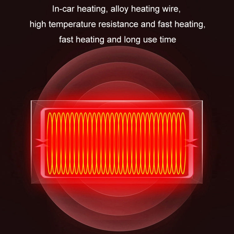 12V Winter Car Heater Foldable Rotating Defrost Mist Electric Heater(9096A) - Heating & Fans by buy2fix | Online Shopping UK | buy2fix