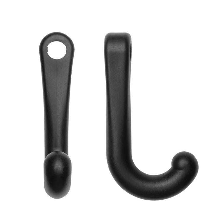 1pair Car Rear Seat Concealed Hook(Black) - Auto Fastener & Clips by buy2fix | Online Shopping UK | buy2fix