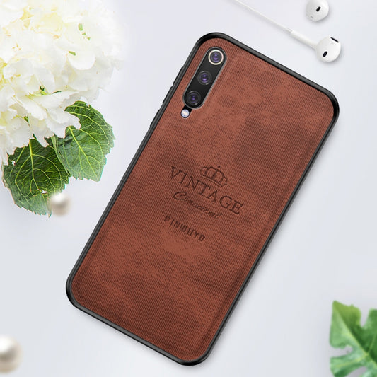 PINWUYO Shockproof Waterproof Full Coverage PC + TPU + Skin Protective Case for Xiaomi Mi 9 SE(Brown) - Xiaomi Cases by dibase | Online Shopping UK | buy2fix