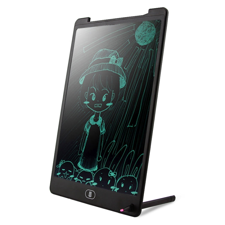Portable 12 inch LCD Writing Tablet Drawing Graffiti Electronic Handwriting Pad Message Graphics Board Draft Paper with Writing Pen(Black) - Consumer Electronics by buy2fix | Online Shopping UK | buy2fix