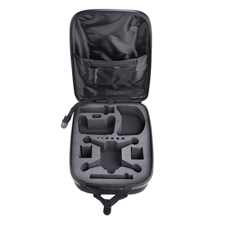 Waterproof Backpack Shoulders Turtle Hard Case Storage Box Outdoor Travel Bag for DJI FPV(Dark Gray) - DJI & GoPro Accessories by buy2fix | Online Shopping UK | buy2fix