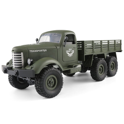 JJR/C Q60 Transporter-1 Full Body 1:16 Mini 2.4GHz RC 6WD Tracked Off-Road Military Truck Car Toy(Army Green) - RC Cars by JJR/C | Online Shopping UK | buy2fix