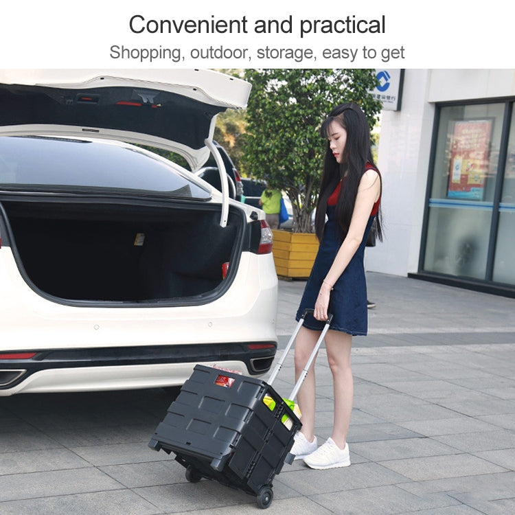 Multi-functional Folding Car Storage Reserve Box Pull-rod Box - Stowing Tidying by buy2fix | Online Shopping UK | buy2fix