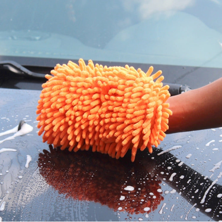 KANEED Ultrafine Fiber Chenille Anthozoan Car Washing Gloves Multi-functional Magic Car Brush (Random Color Delivery) - Car washing supplies by KANEED | Online Shopping UK | buy2fix