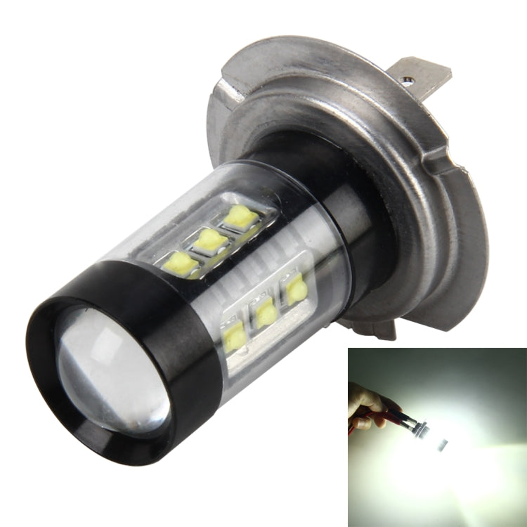 H7 4.2W 290 LM 6000K Car Fog Light with 16 3535 Lamps, DC 12V-24V(White Light) - Fog / Driving Lights by buy2fix | Online Shopping UK | buy2fix