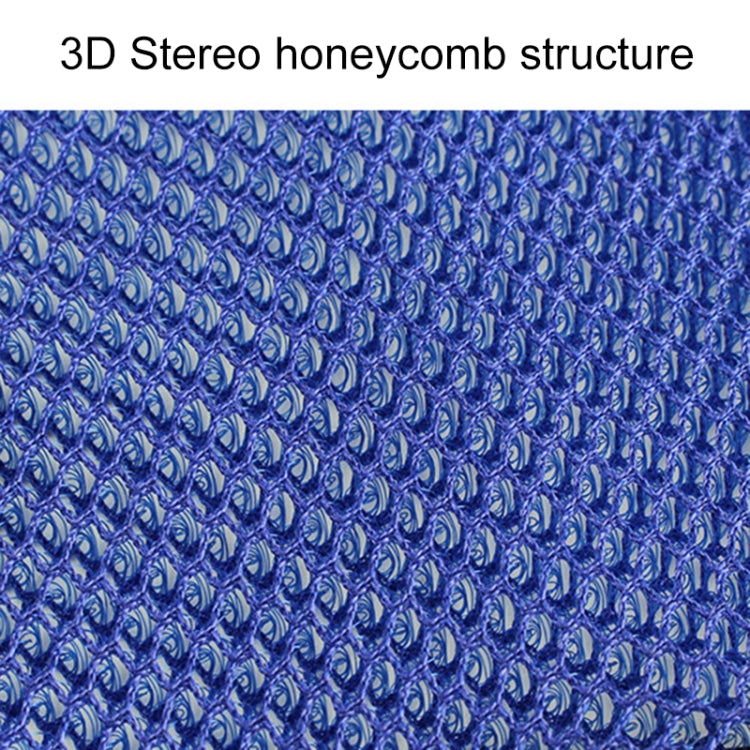 Motorcycle Helmet 3D Honeycomb Mesh Mat Heat-proof Breathable Pad(Blue) - Helmets by buy2fix | Online Shopping UK | buy2fix