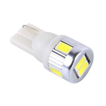 2PCS T10 3W SMD 5630 6 LED Car Clearance Lights Lamp, DC 12V(White Light) - Clearance Lights by buy2fix | Online Shopping UK | buy2fix