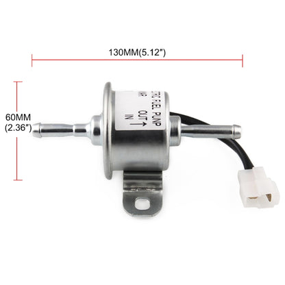 Car 90L/H In-Line Injection Fuel Pump External Electric Fuel Pump Flow 129612-52100 for Yanmar 4TNV88 Hitachi Mini Excavator - In Car by buy2fix | Online Shopping UK | buy2fix