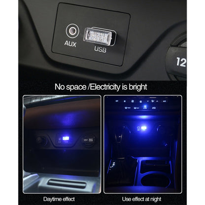 Universal PC Car USB LED Atmosphere Lights Emergency Lighting Decorative Lamp(Pink Light) - Atmosphere lights by buy2fix | Online Shopping UK | buy2fix