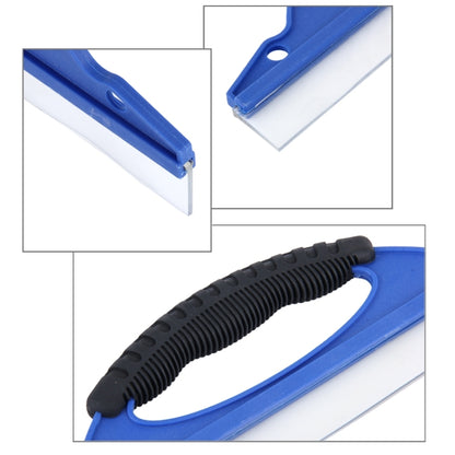 Car ABS Scraper Strip Wash Wiper Plate Wash Water Ice Frost Snow Cleaner Shower Scraper(Blue) - Ice Scraper by buy2fix | Online Shopping UK | buy2fix