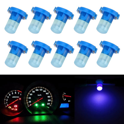 10 PCS 2W T3 Wedge Instrument Panel LED Light Dashboard Gauge Cluster Indicator Lamp Bulb(Blue Light) - Instrument Lights by buy2fix | Online Shopping UK | buy2fix