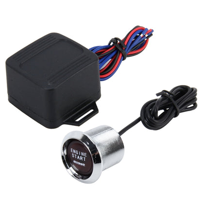 One-button Start Starter Switch with Illumination Engine Start Pivot Illumination Starter with Red Lighting - In Car by buy2fix | Online Shopping UK | buy2fix