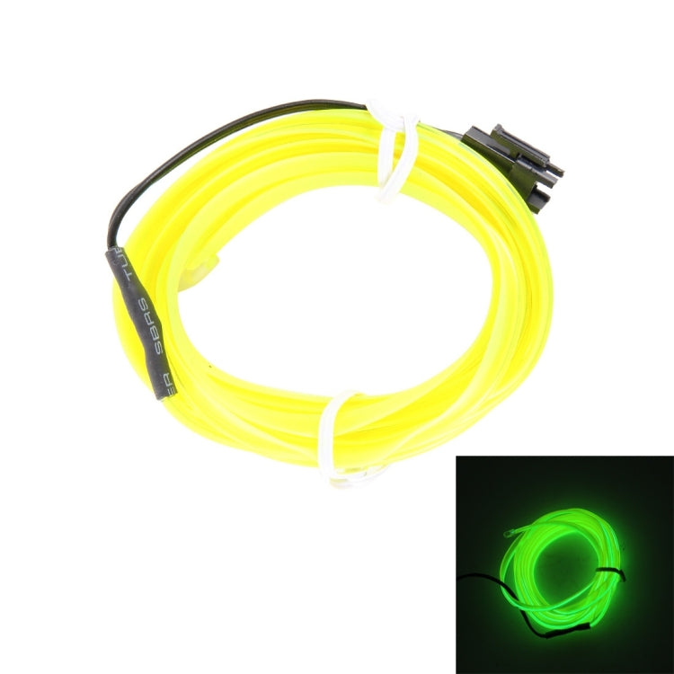 1M Cold Light Flexible LED Strip Light For Car Decoration (Fluorescent Green Light) - Atmosphere lights by buy2fix | Online Shopping UK | buy2fix