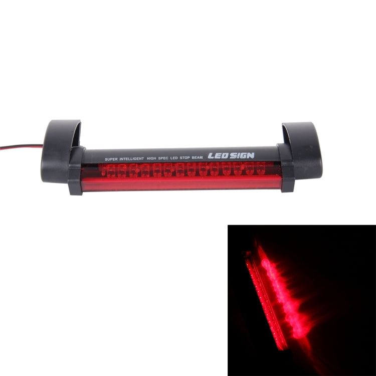 14 LEDs Red Light Car Third Brake Light, DC 12V Cable Length: 80cm - Brake Lights by buy2fix | Online Shopping UK | buy2fix