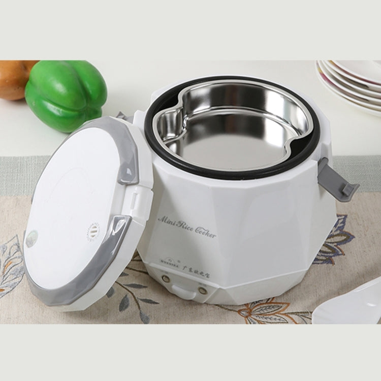 OUSHIBA Car Auto C3 Mini Multi-function Rice Cooker 12V 1.3L Volume for Rice Soup Noodles Vegetable Dessert(Green) - Rice Cookers by buy2fix | Online Shopping UK | buy2fix