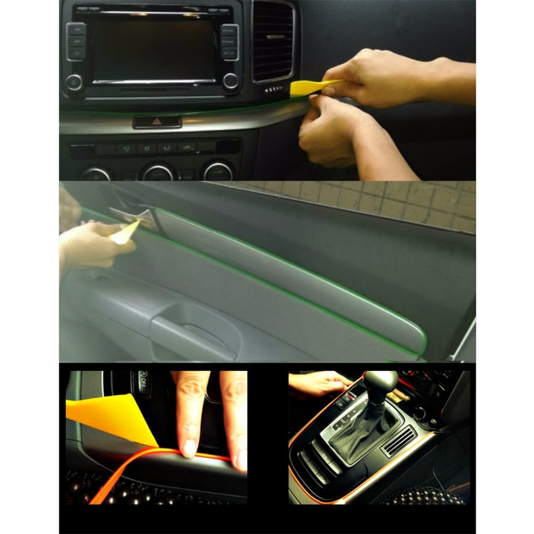 4m Cold Light Flexible LED Strip Light For Car Decoration(Orange Light) - Atmosphere lights by buy2fix | Online Shopping UK | buy2fix