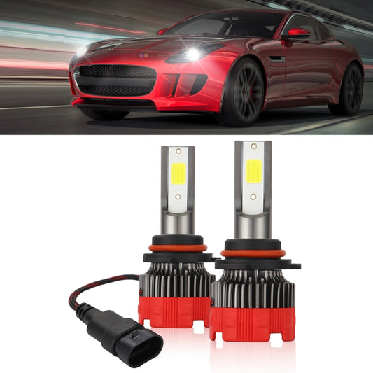 2 PCS EV18 9006 DC9-30V 20W 6000K 2500LM Car LED Headlight Lamps - In Car by buy2fix | Online Shopping UK | buy2fix