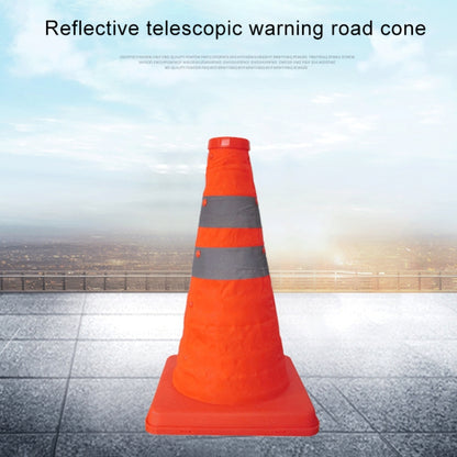 Lift Road Safety Road Cones with Warning Light Height: 30cm -  by buy2fix | Online Shopping UK | buy2fix