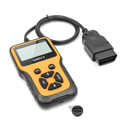 V311A Car Handheld V1.1 OBD2 Fault Detector OBD2 Diagnostic Tool - In Car by buy2fix | Online Shopping UK | buy2fix