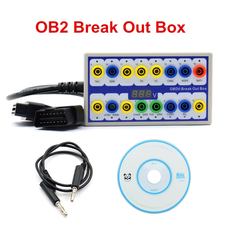 Car OBDII Protocol Detector Break Out Box - In Car by buy2fix | Online Shopping UK | buy2fix