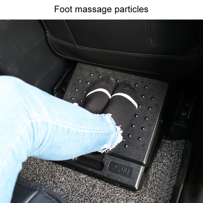 R-3600 Car Adjustable Footrest Ottomans Ergonomic Footstool (Black) - Car Anti-Slip Mats by buy2fix | Online Shopping UK | buy2fix