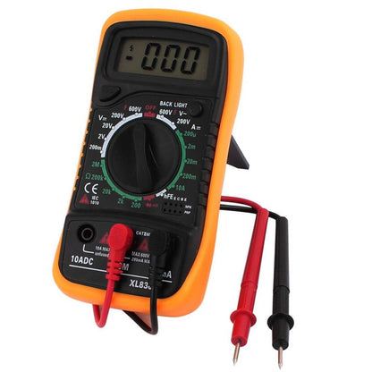 XL830L LCD Backlit Handheld Digital Multimeter -  by buy2fix | Online Shopping UK | buy2fix