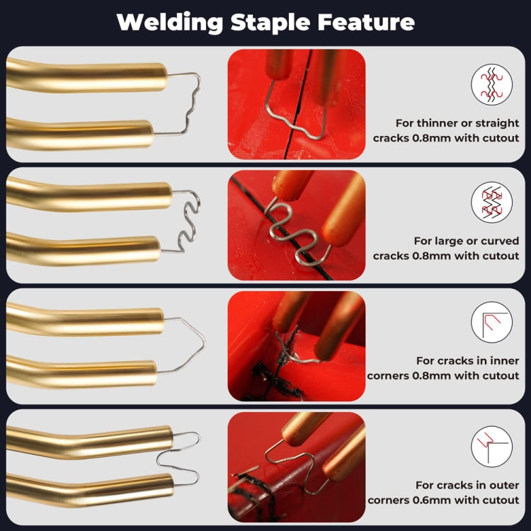 70W Hot Stapler Plastic Welding Machine Car Bumper Repair Kit Plier, EU Plug - In Car by buy2fix | Online Shopping UK | buy2fix