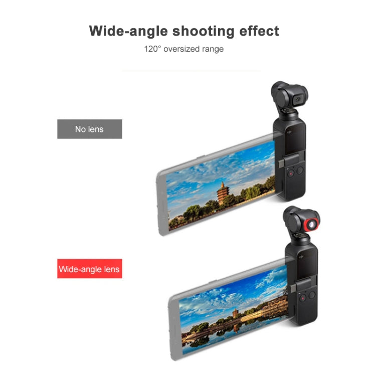 JSR 5 in 1 CR Super Wide Angle Lens 12.5X Macro Lens + CPL Lens + Star + ND16 Lens Filter Set for DJI OSMO Pocket - Lens Accessories by JSR | Online Shopping UK | buy2fix