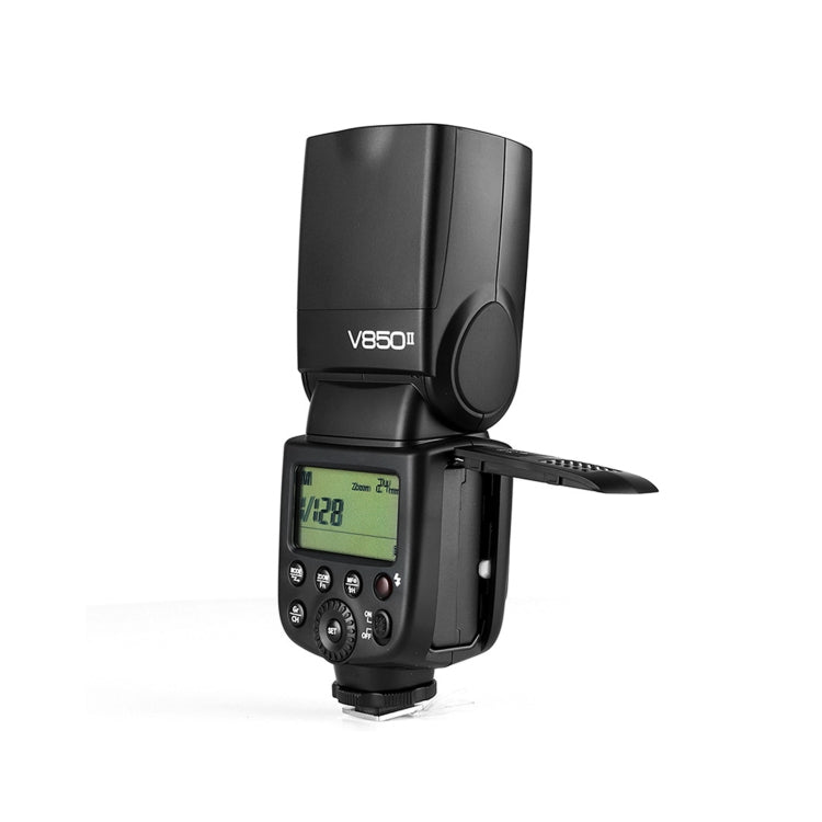 Godox V850II 2.4GHz Wireless 1/8000s HSS Flash Speedlite for Canon / Nikon DSLR Cameras(Black) - Shoe Mount Flashes by Godox | Online Shopping UK | buy2fix