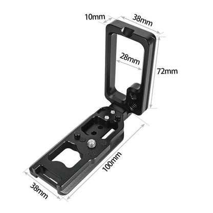 1/4 inch  Vertical Shoot Quick Release L Plate Bracket Base Holder for Nikon Z6 / Z7 - Camera Accessories by buy2fix | Online Shopping UK | buy2fix