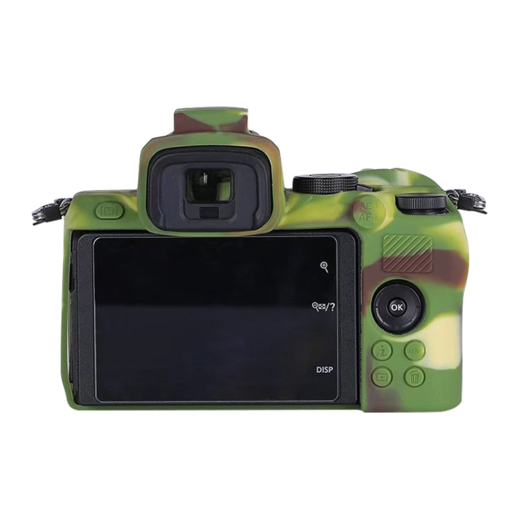 Soft Silicone Protective Case for Nikon Z50 (Camouflage) - Camera Accessories by buy2fix | Online Shopping UK | buy2fix