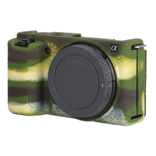 For Sony ZV-E10 Soft Silicone Protective Case (Camouflage) - Camera Accessories by buy2fix | Online Shopping UK | buy2fix