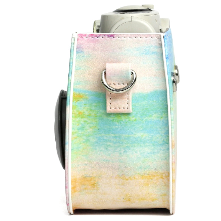 Rainbow Oil painting Pattern PU Leather Protective Camera Case Bag For FUJIFILM Instax Mini 7S / 7C Camera - Camera Accessories by buy2fix | Online Shopping UK | buy2fix