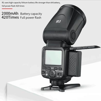 TRIOPO R1 76WS High-Speed 1/8000s TTL Flash Speedlite for Canon / Nikon DSLR Cameras - Camera Accessories by TRIOPO | Online Shopping UK | buy2fix