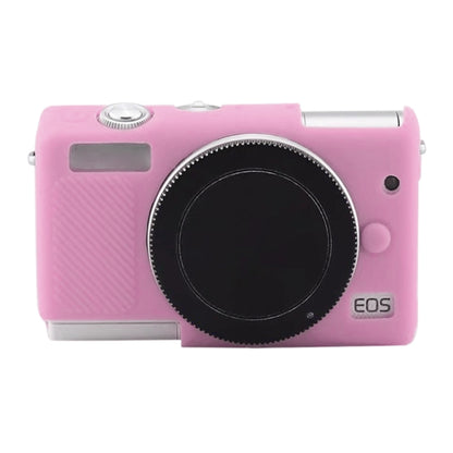Soft Silicone Protective Case for Canon EOS M200 (Pink) - Camera Accessories by buy2fix | Online Shopping UK | buy2fix