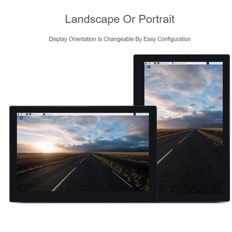 Waveshare 13.3 inch Mini-Computer Powered by Raspberry Pi 3A+, HD Touch Screen(EU Plug) - Consumer Electronics by WAVESHARE | Online Shopping UK | buy2fix