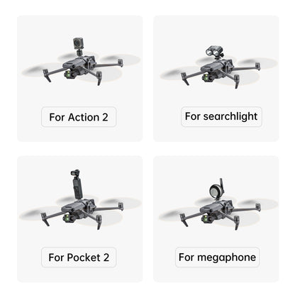 STARTRC Multifunctional Expansion Fixed Shock Mount for DJI Mavic 3 (Grey) - DJI & GoPro Accessories by STARTRC | Online Shopping UK | buy2fix