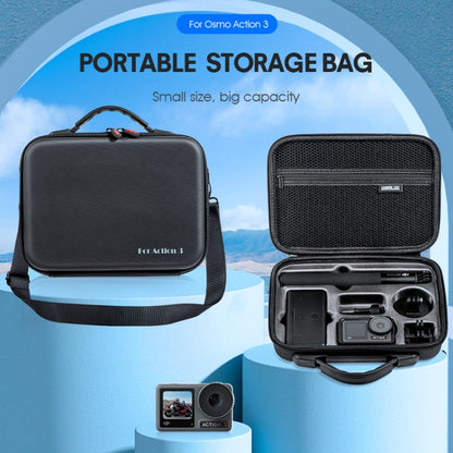 For DJI Osmo Action 3 STARTRC Camera and  Accessories Storage Case Bag(Black) - Case & Bags by STARTRC | Online Shopping UK | buy2fix