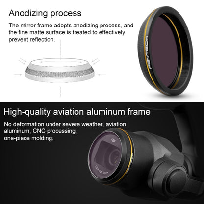 PGYTECH X4S-MRC CPL Gold-edge Lens Filter for DJI Inspire 2 / X4S Gimbal Camera Drone Accessories -  by PGYTECH | Online Shopping UK | buy2fix