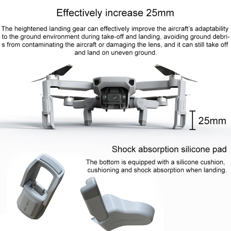 PGYTECH P-12A-012 Portable Heightened Landing Gear Extensions Rack for DJI Mavic Mini - DJI & GoPro Accessories by PGYTECH | Online Shopping UK | buy2fix