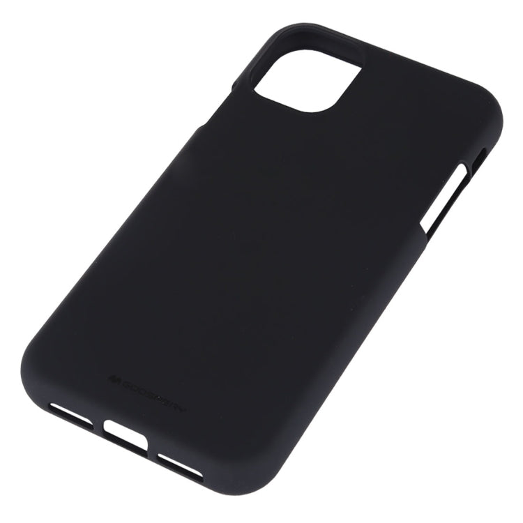 GOOSPERY SOFE FEELING TPU Shockproof and Scratch Case for iPhone 11(Black) - iPhone 11 Cases by GOOSPERY | Online Shopping UK | buy2fix