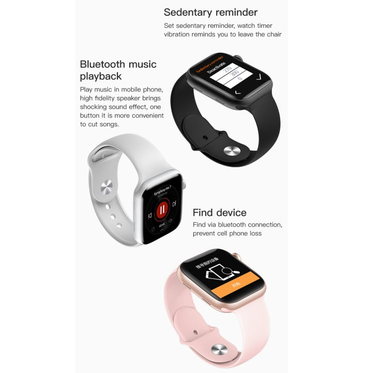 T500+ 1.75 inch IPS Screen IP67 Waterproof Smart Watch, Support Sleep Monitor / Heart Rate Monitor / Bluetooth Call, Style:Solo Loop Strap(Red) - Smart Wear by buy2fix | Online Shopping UK | buy2fix