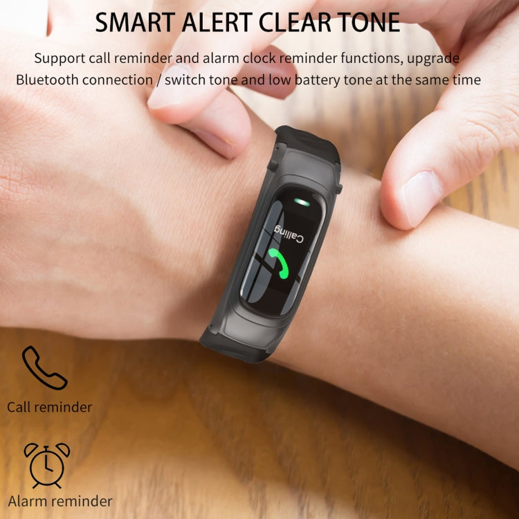 B9 0.96 inch TFT Color Screen AI Voice Smart Bracelet, Support Reject Call / Sleep Monitoring / Heart Rate Monitoring(Black) - Smart Wear by buy2fix | Online Shopping UK | buy2fix