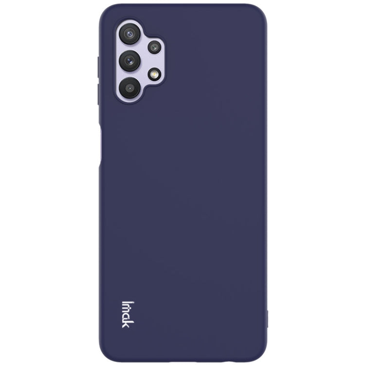 For Samsung Galaxy A32 5G IMAK UC-2 Series Shockproof Full Coverage Soft TPU Case(Blue) - Galaxy Phone Cases by imak | Online Shopping UK | buy2fix