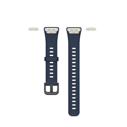 For Huawei Honor Band 6 TPU Watch Band, Size: One Size(Midnight Blue) - Smart Wear by buy2fix | Online Shopping UK | buy2fix